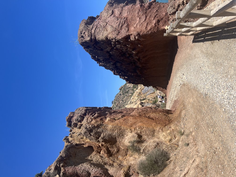 Sandstone rock formations at Bolnuevo